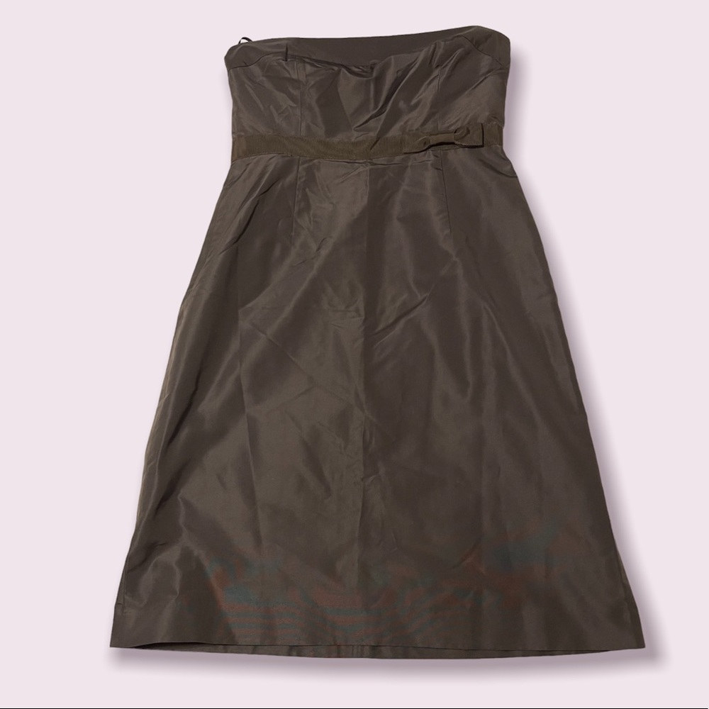 Strapless 100% Silk J. Crew Dress